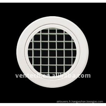 en aluminium rond grille, grille de caisse oeuf